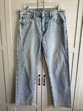 American Eagle Outfitters Relaxed Straight EasyFlex Jeans 32x32 Light Wash